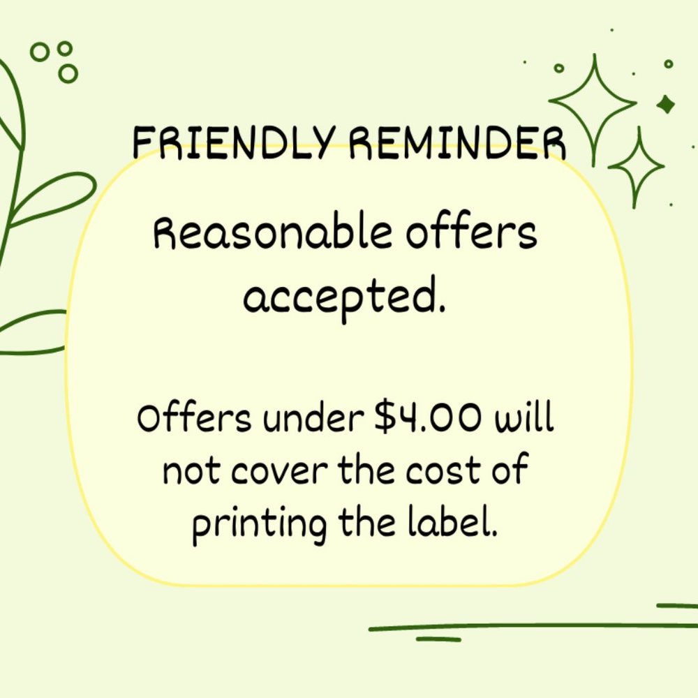 💥Make an offer!💥